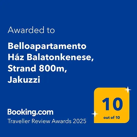 Appartement Belloapartamento Haz Balatonkenese, 800m, Jakuzzi Balatonkenese