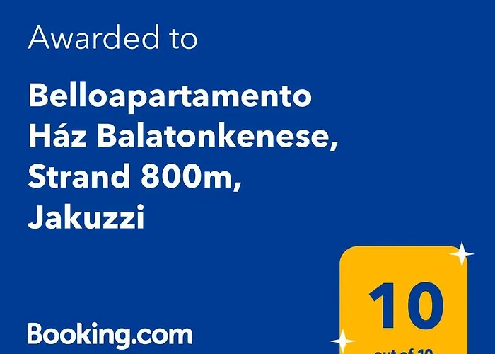 דירה Belloapartamento Haz Balatonkenese, 800m, Jakuzzi באלאטונקנשה